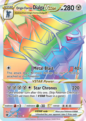 #198 Origin Forme Dialga VSTAR