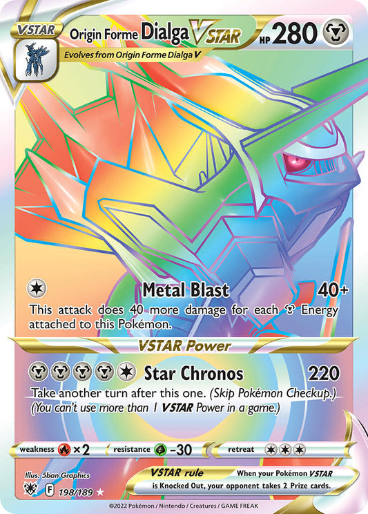 #198 Origin Forme Dialga VSTAR