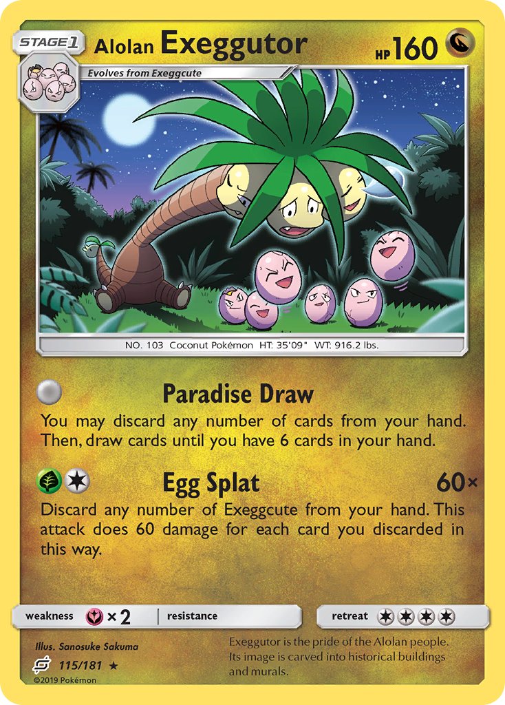 #115 Alolan Exeggutor