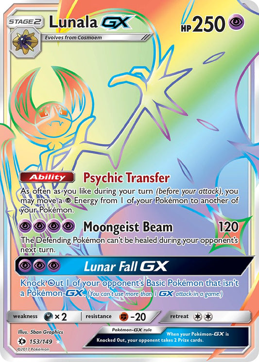 #153 Lunala-GX