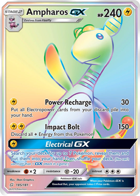 #185 Ampharos-GX