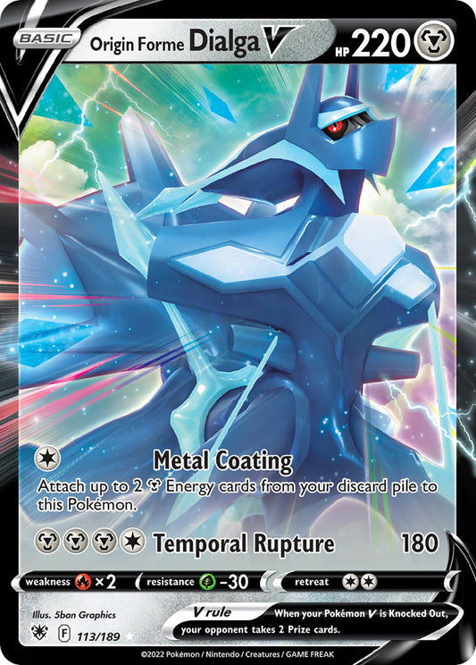 #113 Origin Forme Dialga V