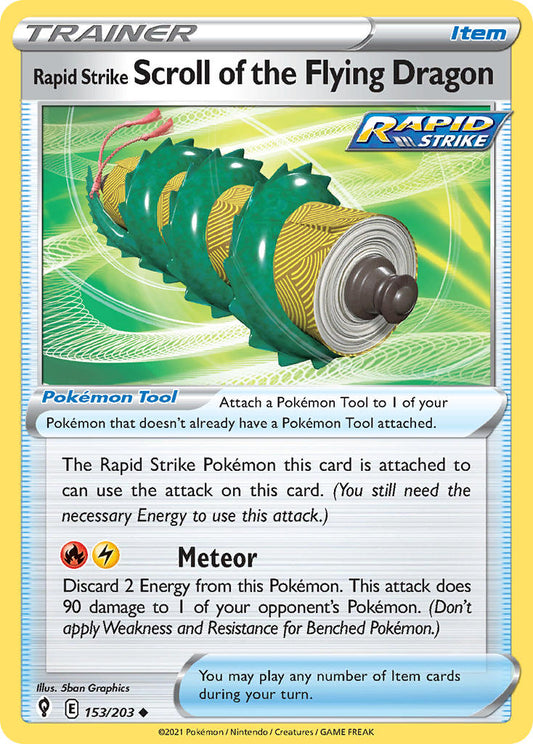 #153 Rapid Strike Scroll of the Flying Dragon