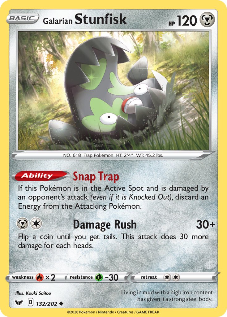 #132 Galarian Stunfisk