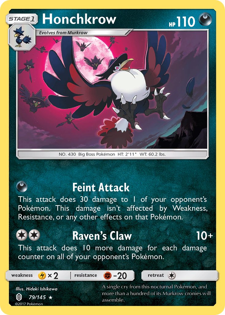 #079 Honchkrow
