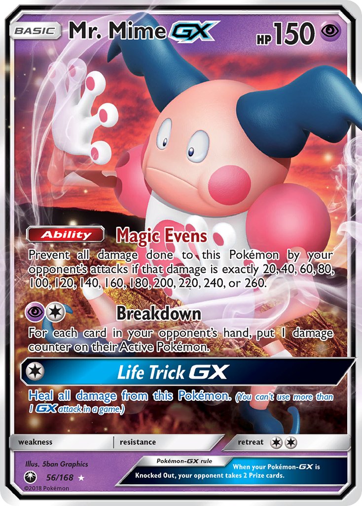 #056 Mr. Mime-GX