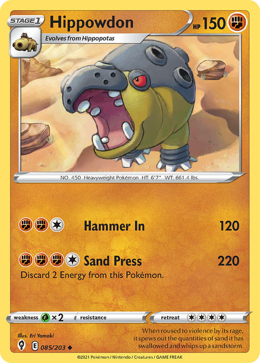 #085 Hippowdon