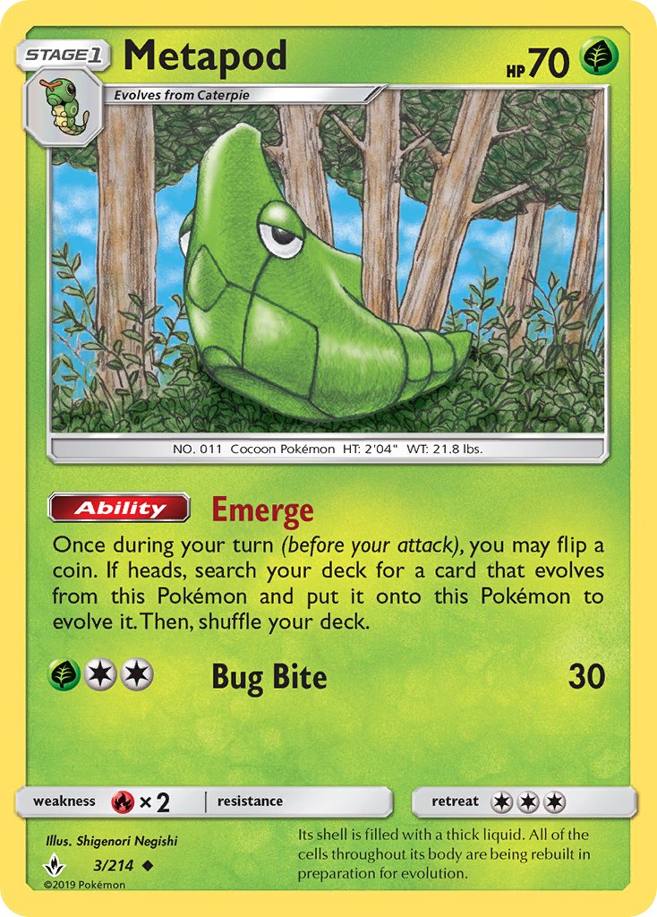 #003 Metapod