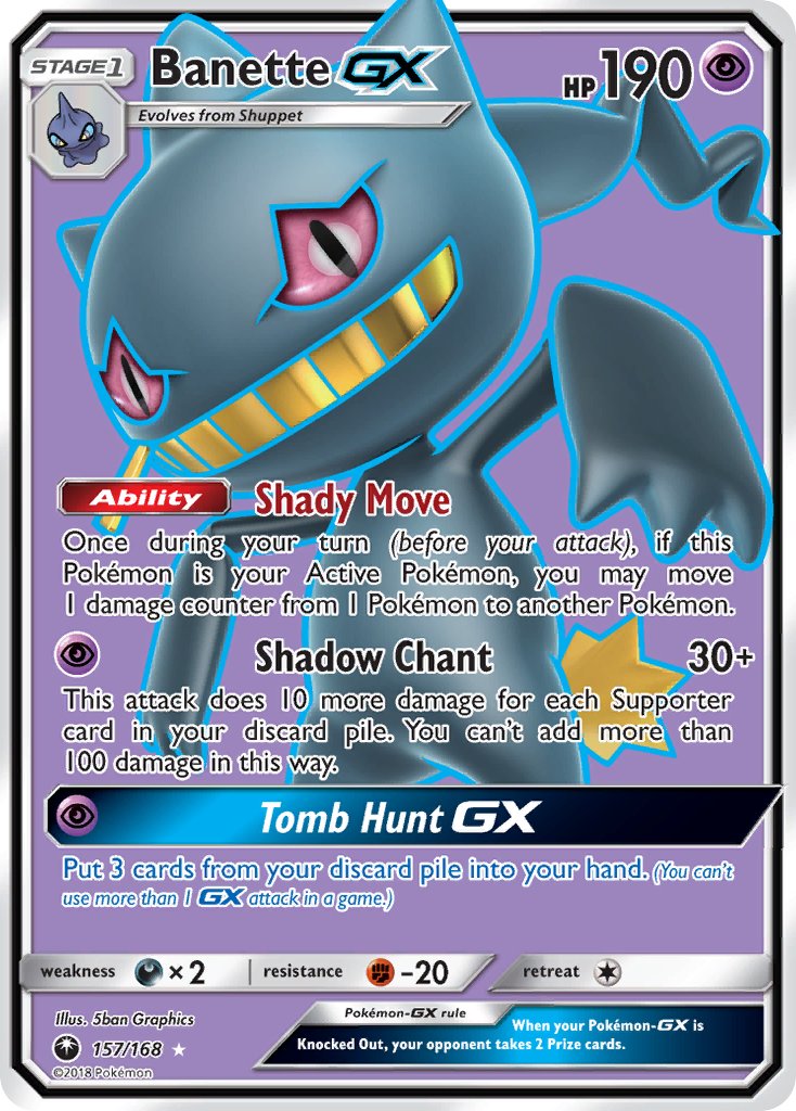 #157 Banette-GX