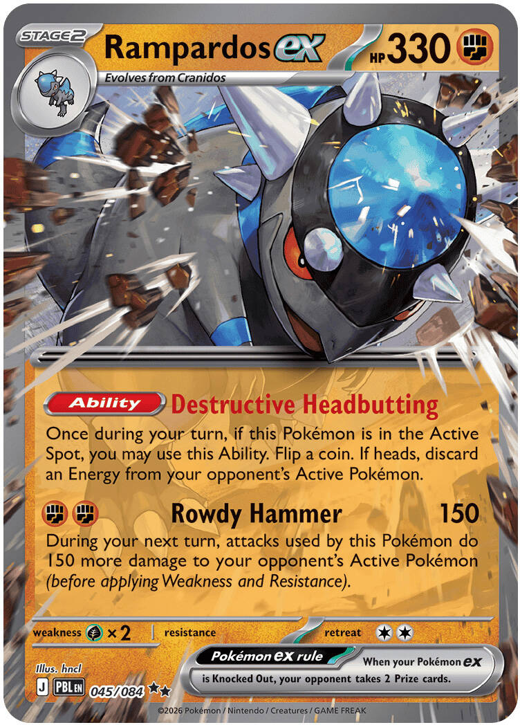 #045 Rampardos ex
