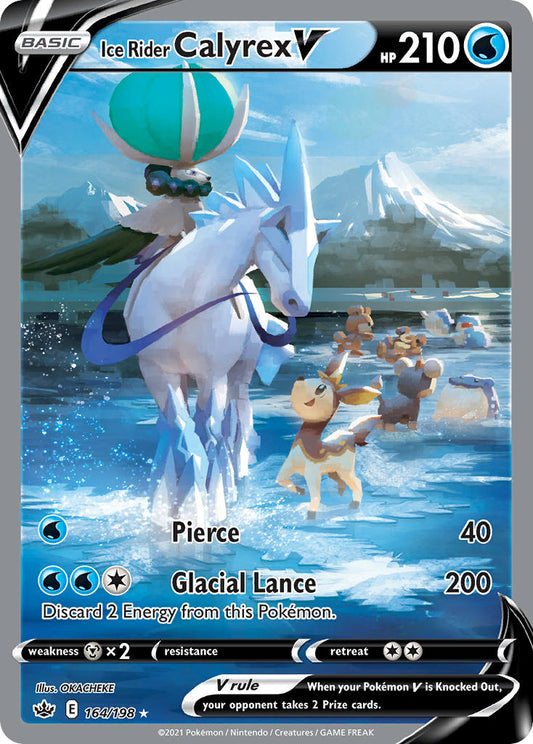 #164 Ice Rider Calyrex V
