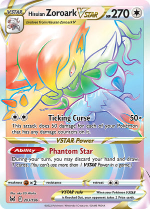 #203 Hisuian Zoroark VSTAR