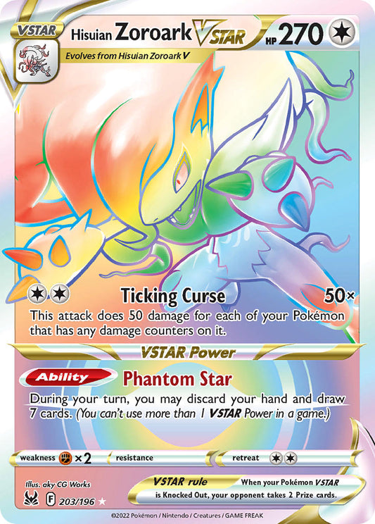 #203 Hisuian Zoroark VSTAR