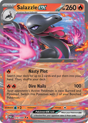 #016 Salazzle ex