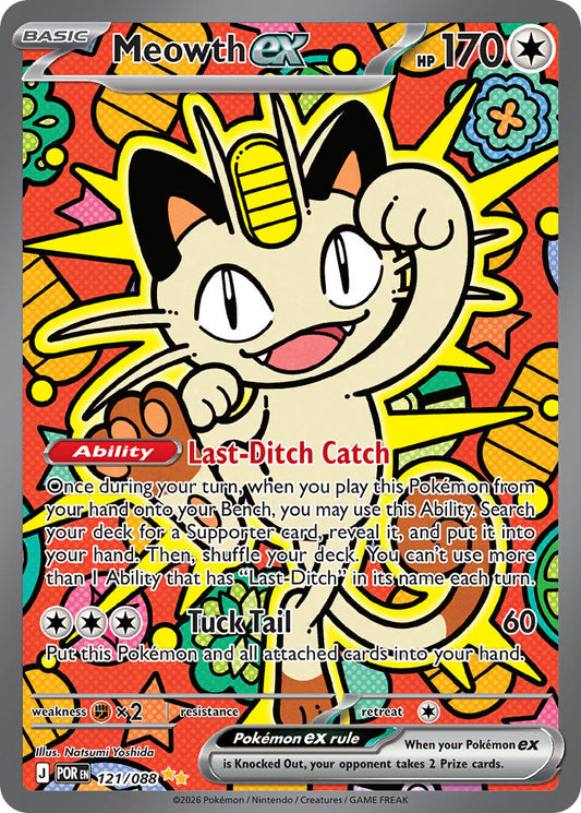 #121 Meowth ex