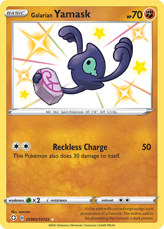 #SV065 Galarian Yamask