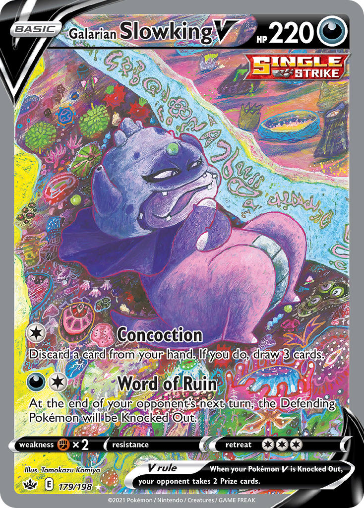#179 Galarian Slowking V