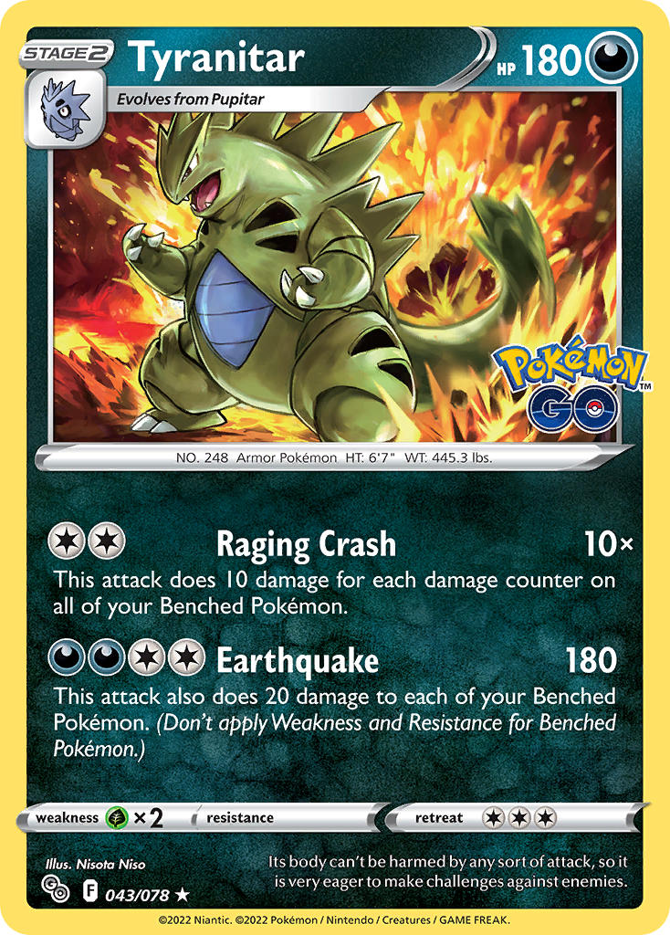 #043 Tyranitar