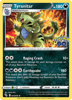 #043 Tyranitar