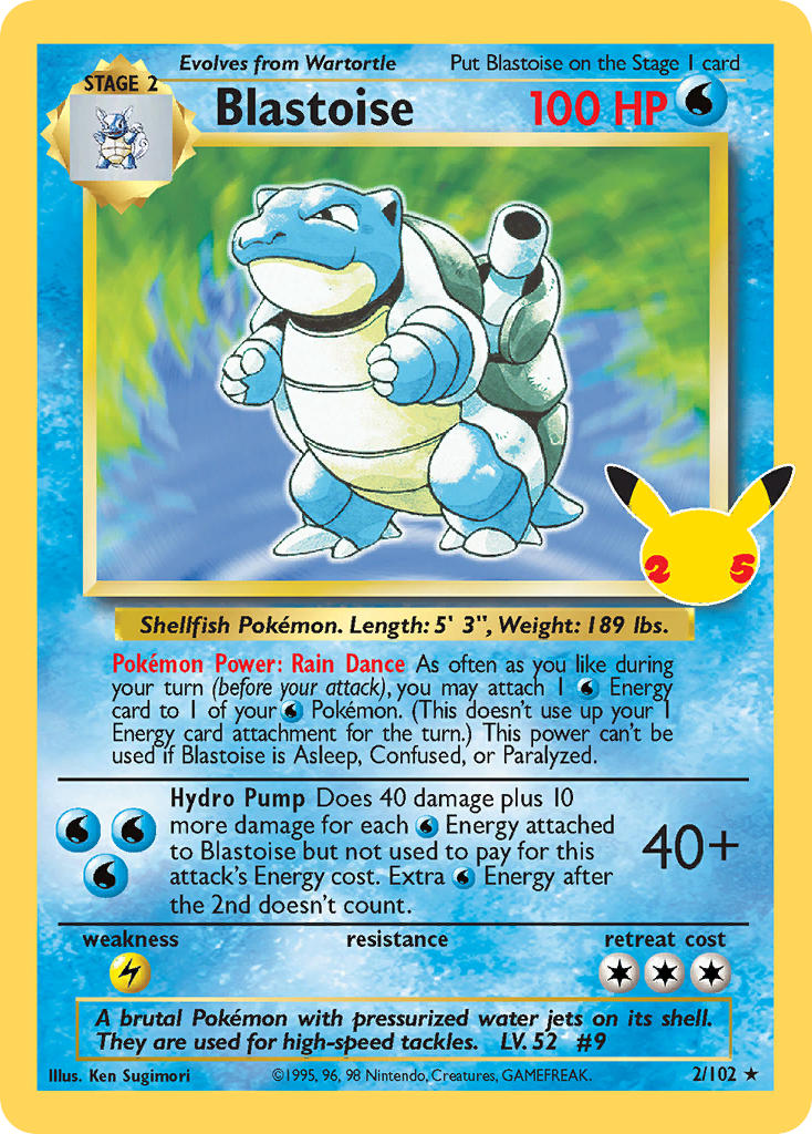 #Classic-002 Blastoise