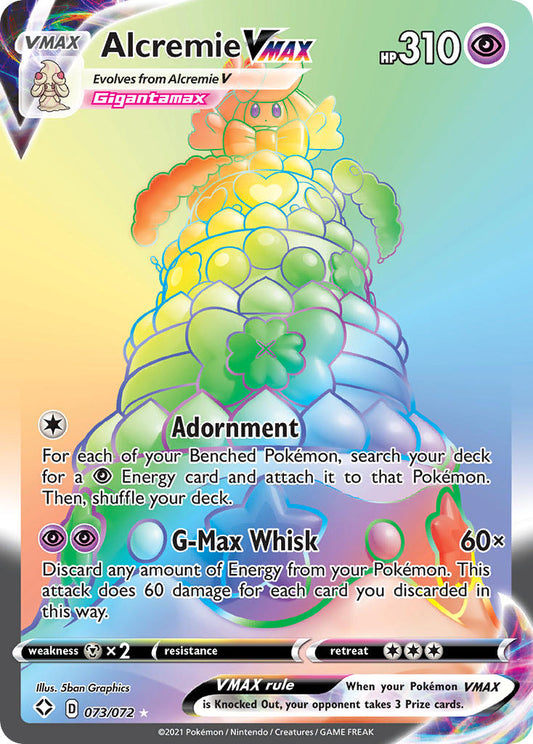 #073 Alcremie VMAX
