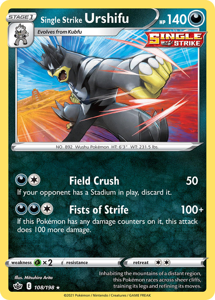 #108 Single Strike Urshifu