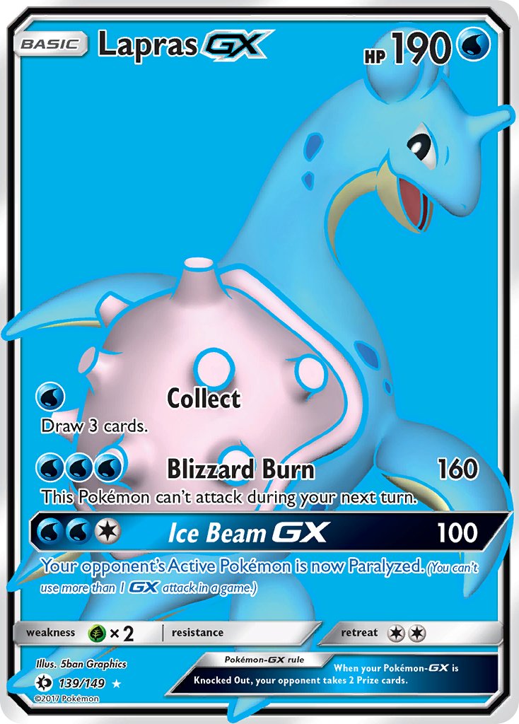 #139 Lapras-GX