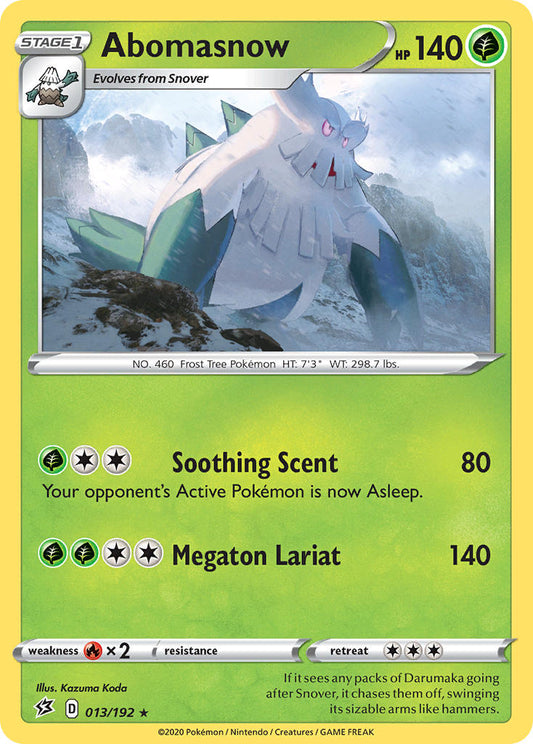 #013 Abomasnow