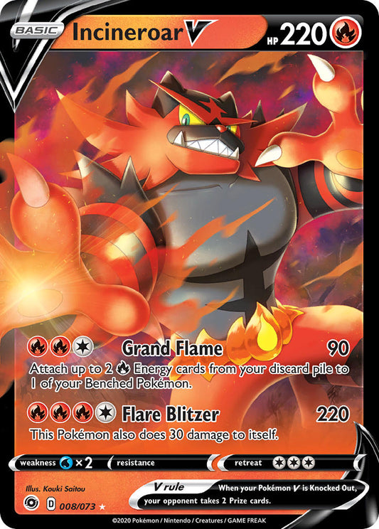 #008 Incineroar V 