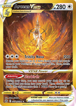 #GG070 Arceus VSTAR