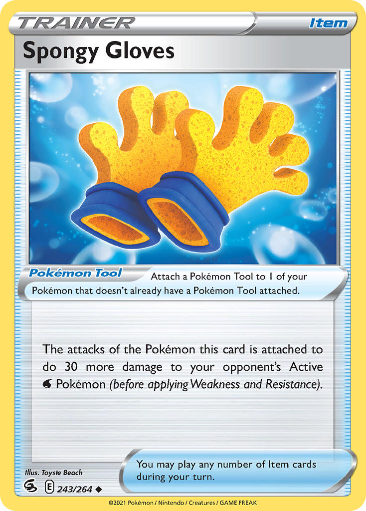 #243 Spongy Gloves