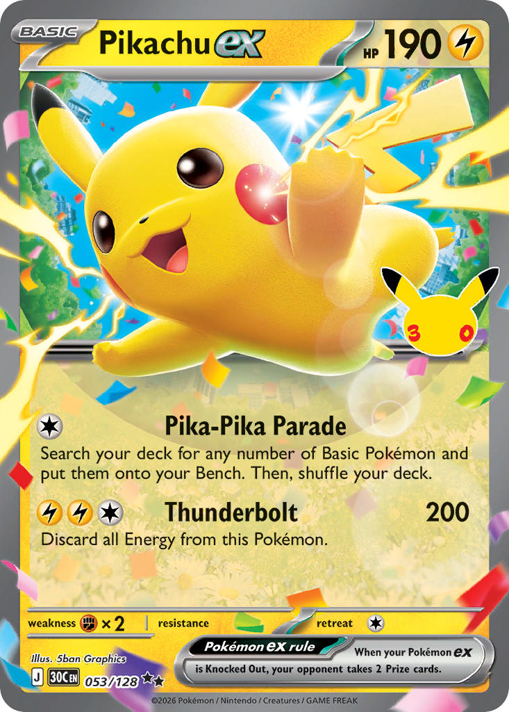#053 Pikachu ex