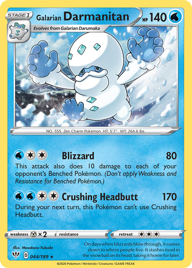 #044 Galarian Darmanitan