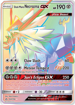 #163 Dusk Mane Necrozma-GX