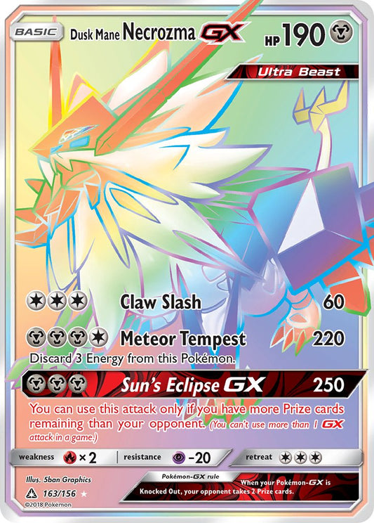 #163 Dusk Mane Necrozma-GX