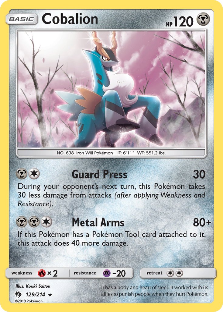 #129 Cobalion