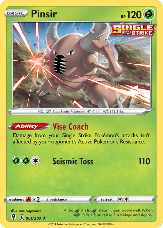 #001 Pinsir
