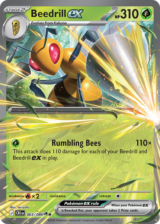 #003 Beedrill ex