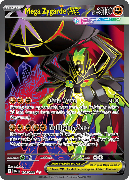 #104 Mega Zygarde ex