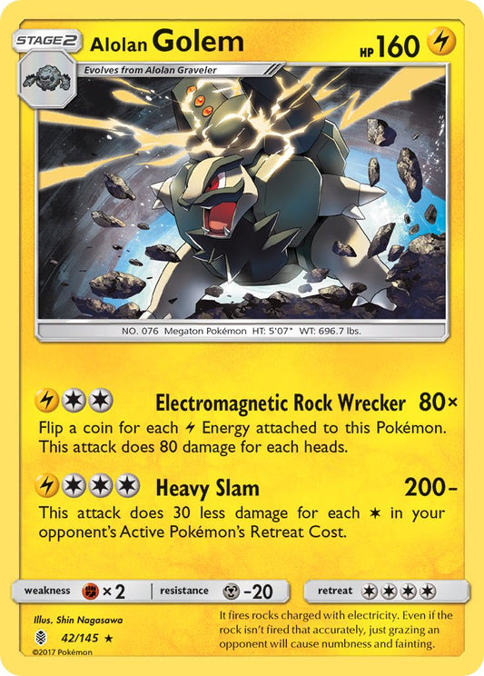 #042 Alolan Golem