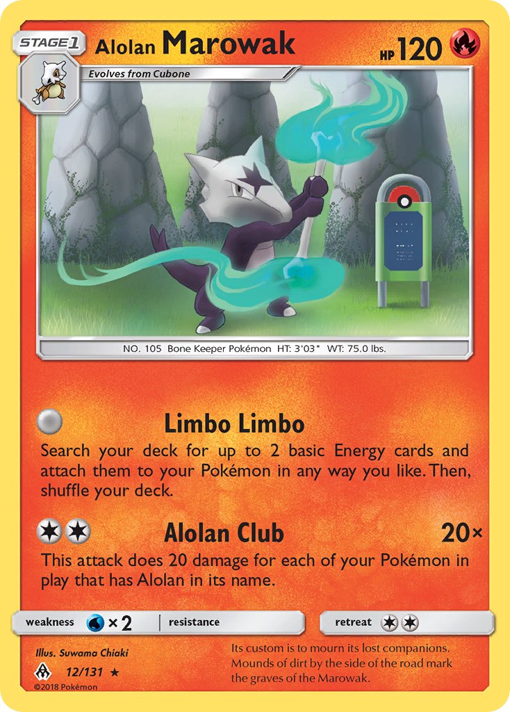#012 Alolan Marowak