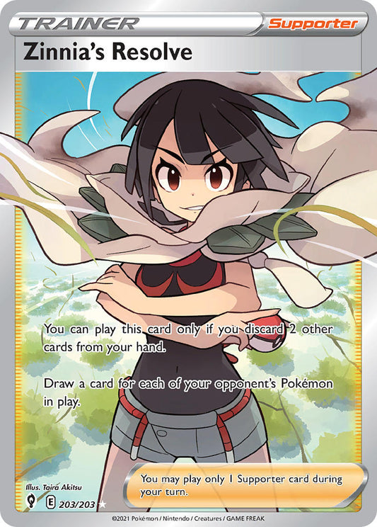#203 Zinnia's Resolve