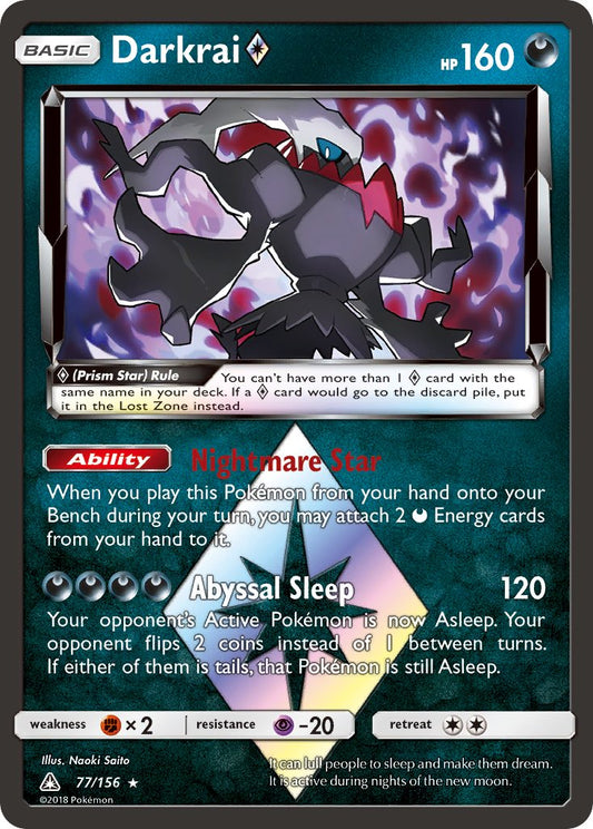 #077 Darkrai Prism Star