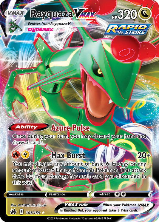 #101 Rayquaza VMAX