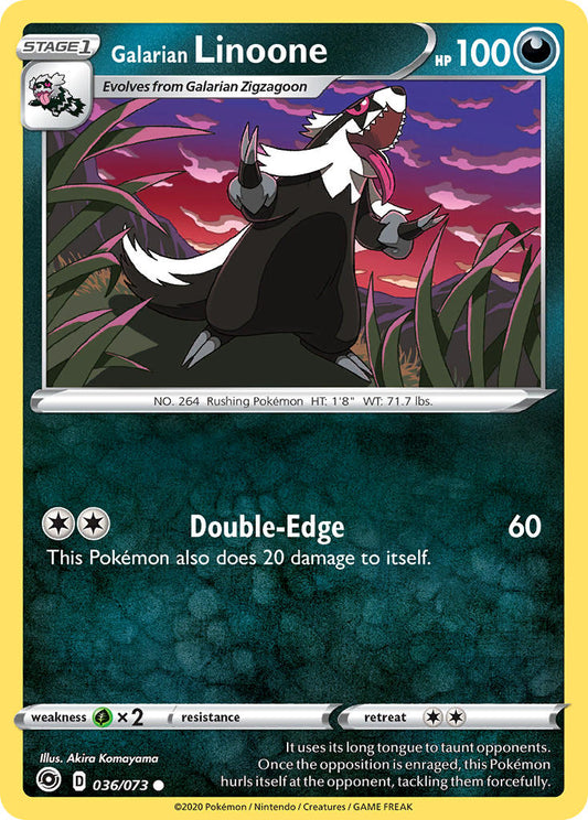 #036 Galarian Linoone 