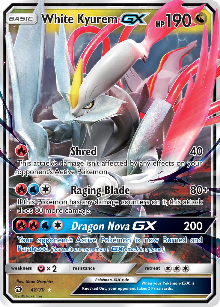 #048 White Kyurem-GX