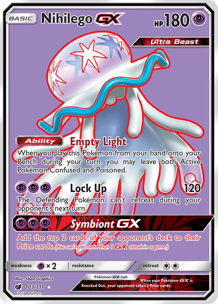#103 Nihilego-GX
