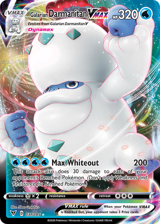 #037 Galarian Darmanitan VMAX