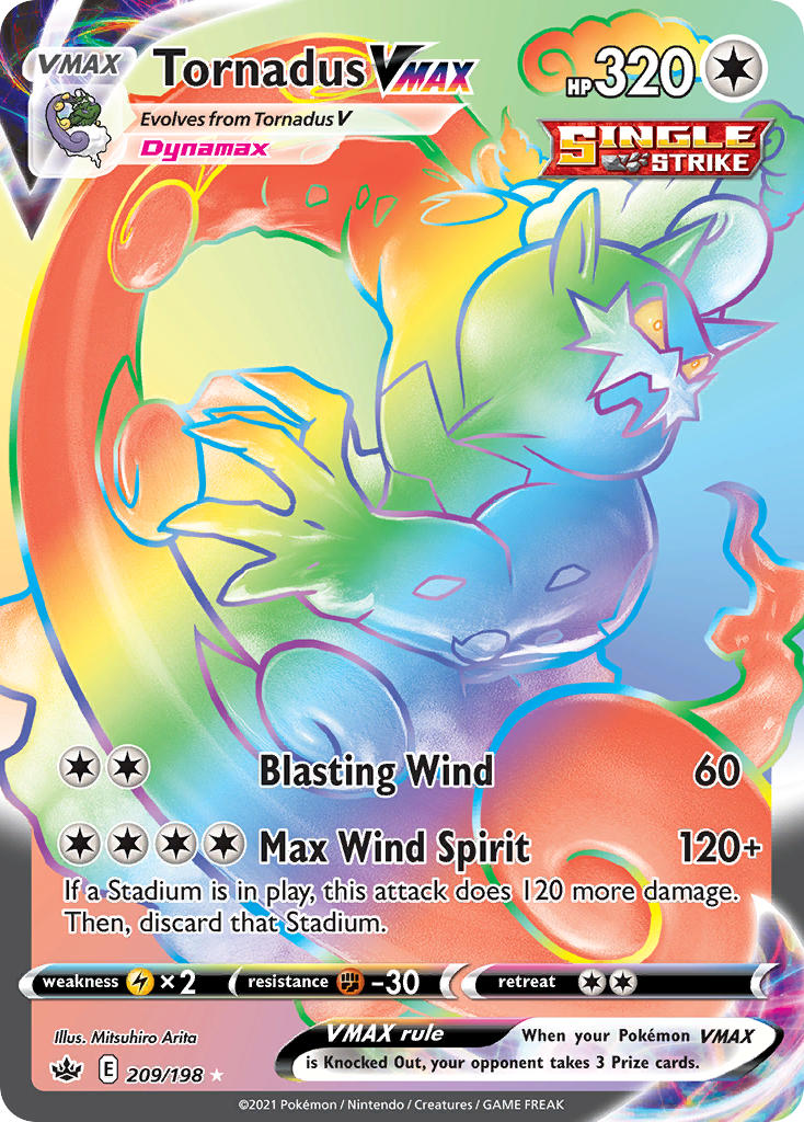#209 Tornadus VMAX