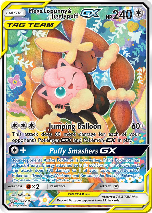 #226 Mega Lopunny & Jigglypuff-GX